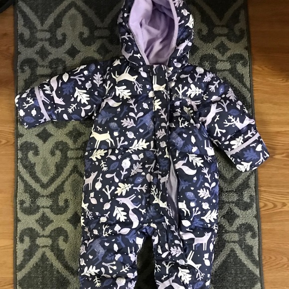 columbia xxs snowsuit